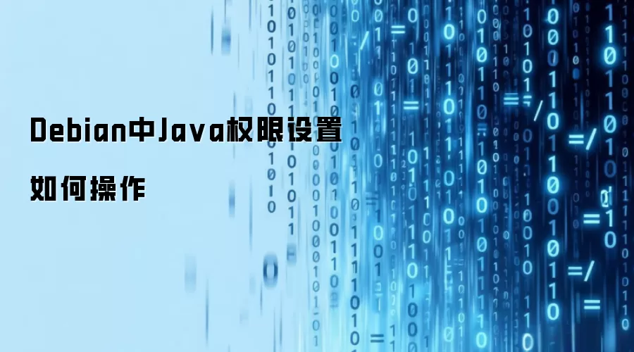 Debian中Ja va权限设置如何操作