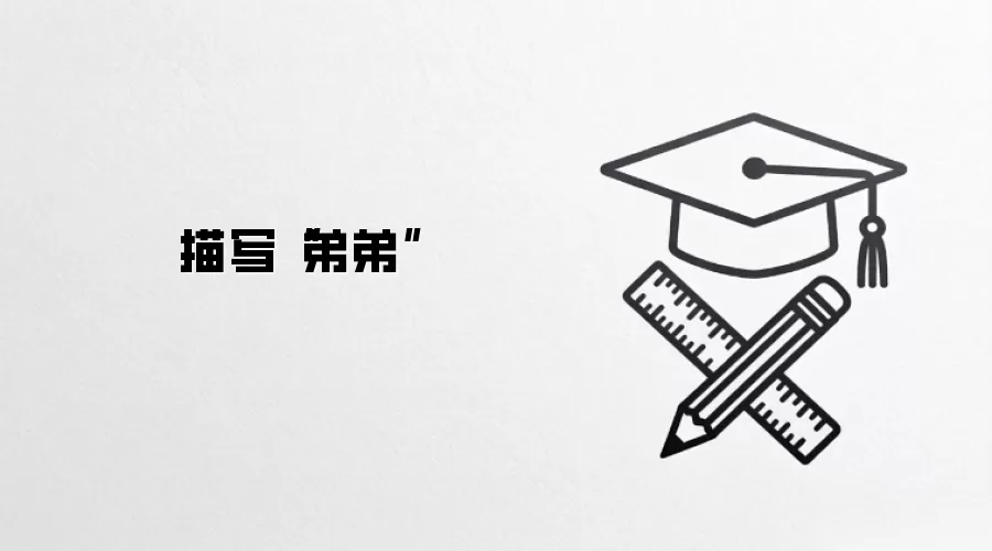 描写“弟弟”