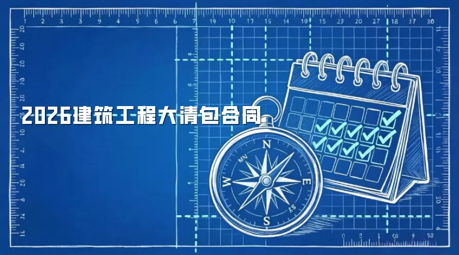 2026建筑工程大清包合同