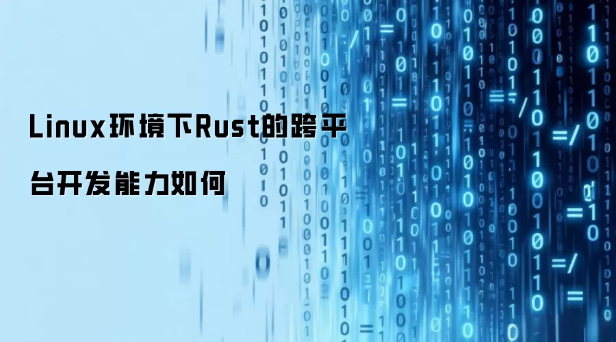 Linux环境下Rust的跨平台开发能力如何