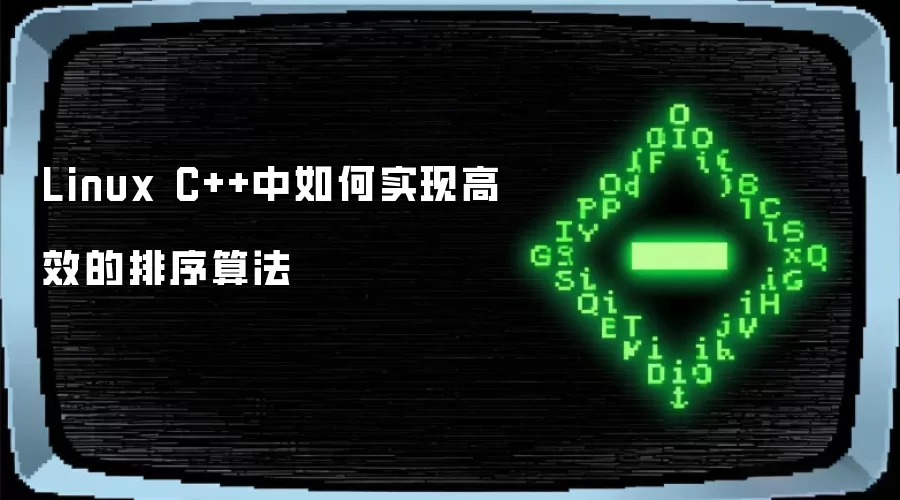 Linux C++中如何实现高效的排序算法