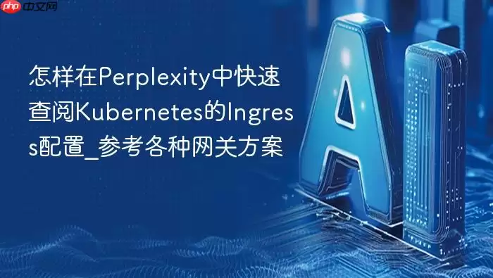 怎样在Perplexity中快速查阅Kubernetes的Ingress配置_参考各种网关方案