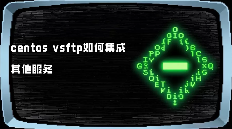 centos vsftp如何集成其他服务