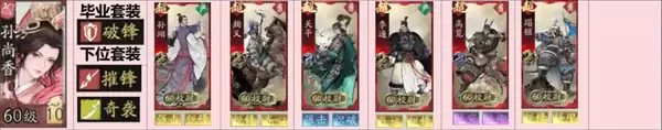 三国望神州弓兵器械营阵容搭配推荐