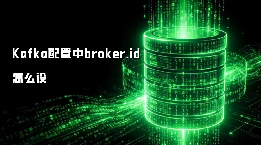 Kafka配置中broker.id怎么设