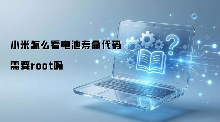小米怎么看电池寿命代码需要root吗