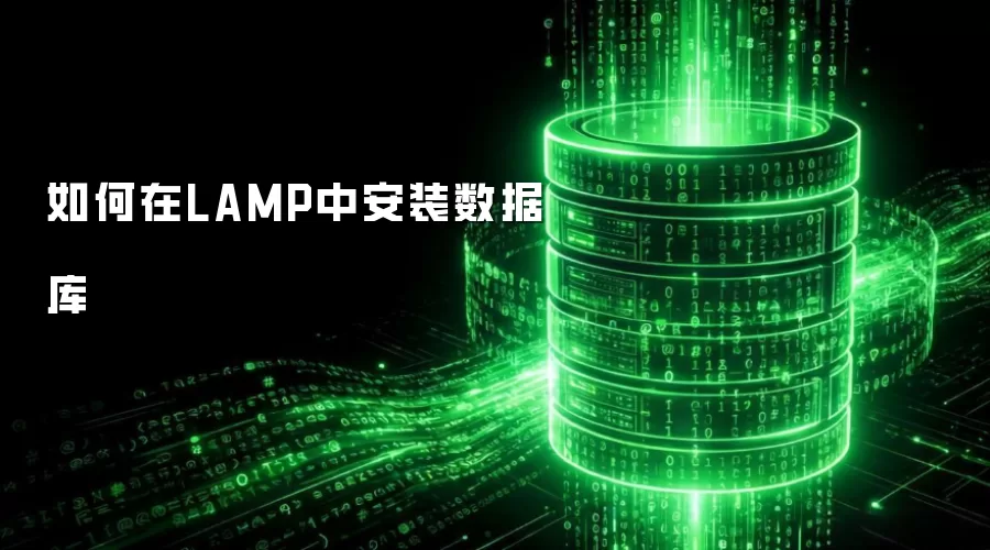 如何在LAMP中安装数据库
