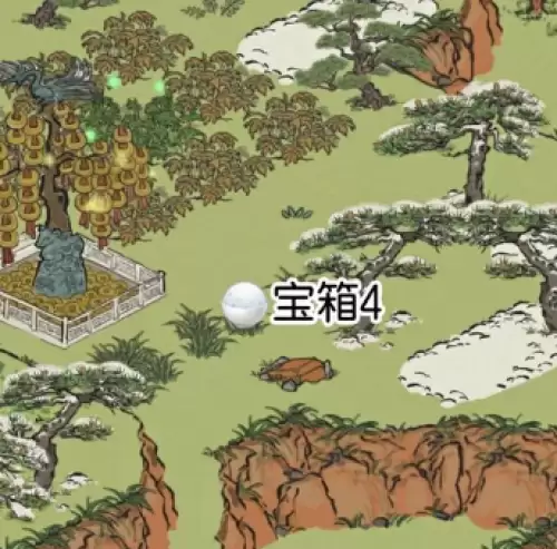 江南百景图徽行古道宝箱点位示意图