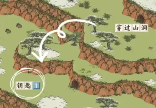 江南百景图徽行古道钥匙点位示意图