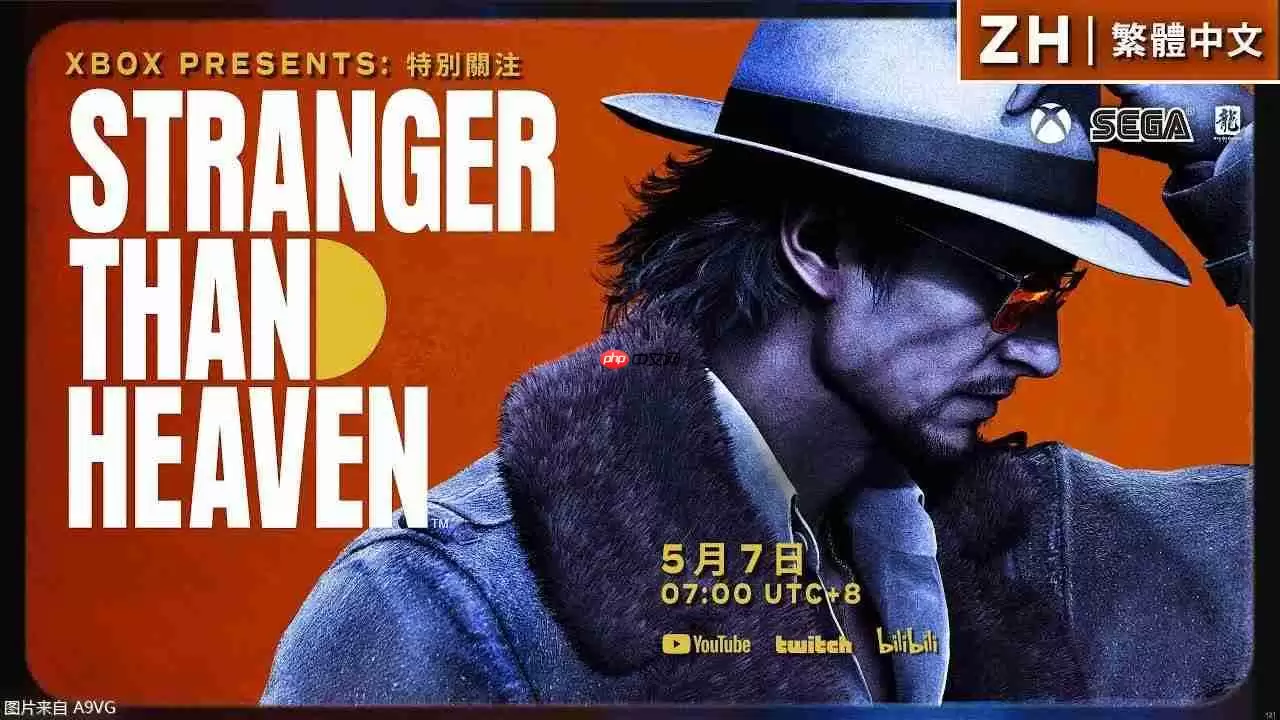 如龙工作室新作《STRANGER THAN HEA VEN》特别节目 今冬发售