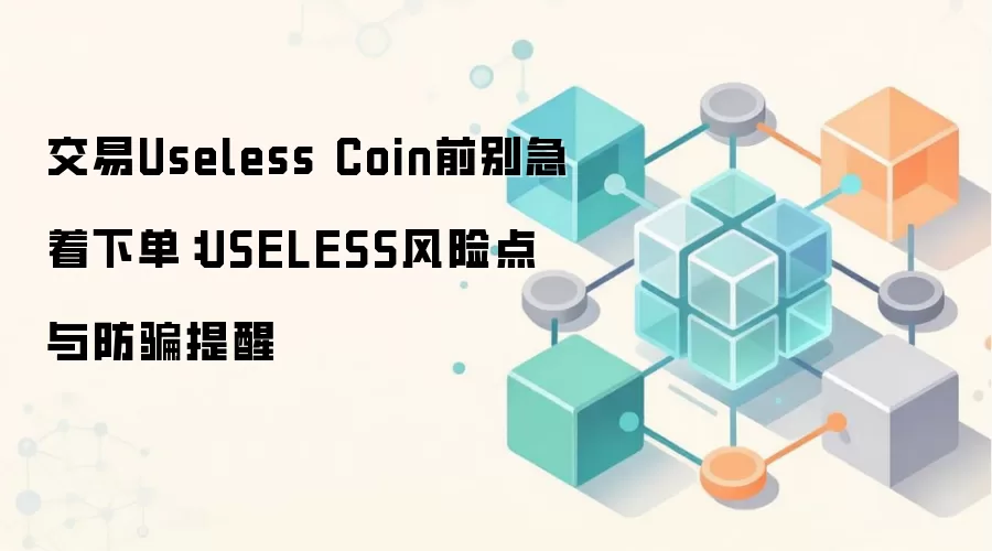 交易Useless Coin前别急着下单：USELESS风险点与防骗提醒