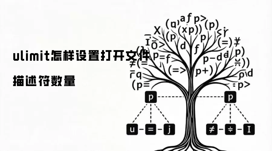 ulimit怎样设置打开文件描述符数量