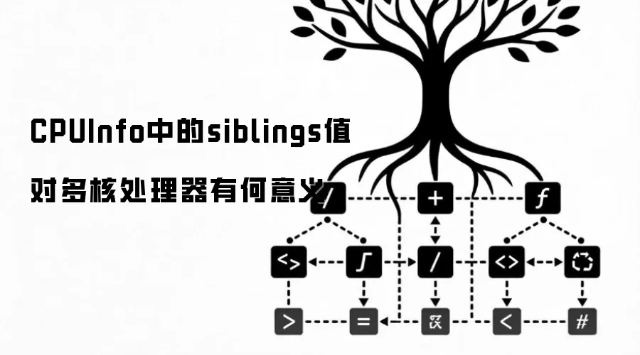 CPUInfo中的siblings值对多核处理器有何意义