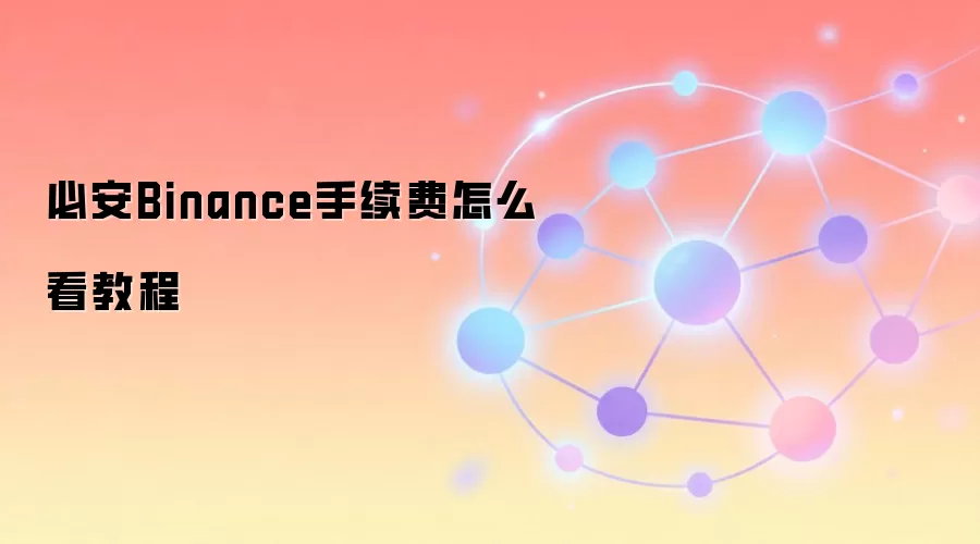 必安Binance手续费查看与优化完全指南
