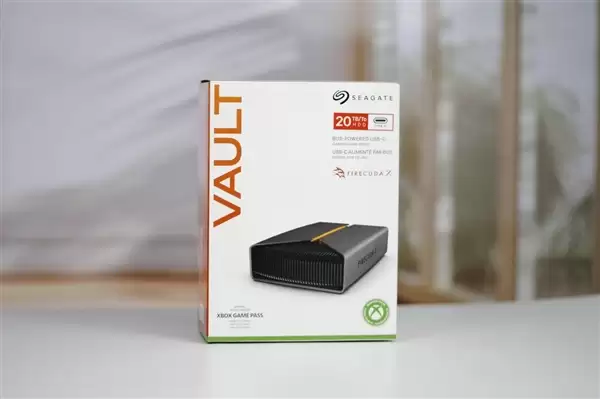 靠谱海量游戏库！希捷FireCuda X Vault 20TB外置硬盘图赏