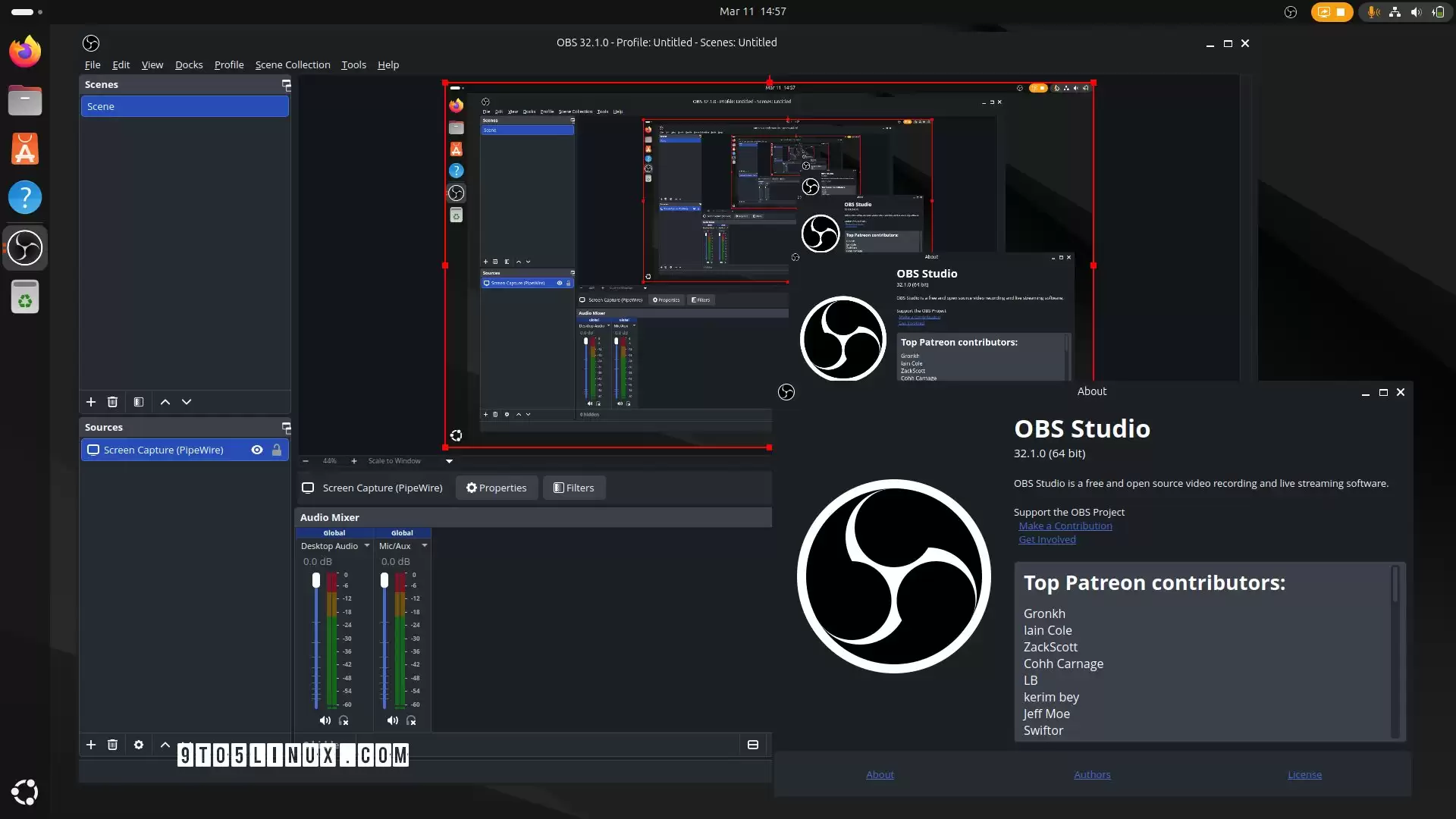 直播串流软件 OBS Studio 32.1 发布：重构音频混音器、支持 WebRTC 联播