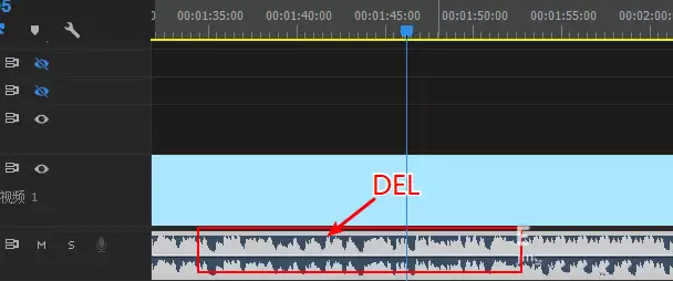 Premiere删除的音频怎么恢复