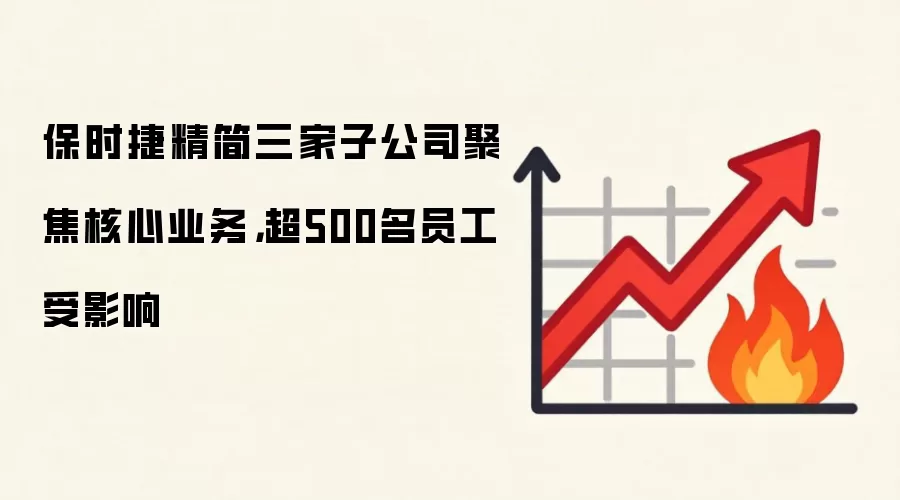 保时捷精简三家子公司聚焦核心业务，超500名员工受影响