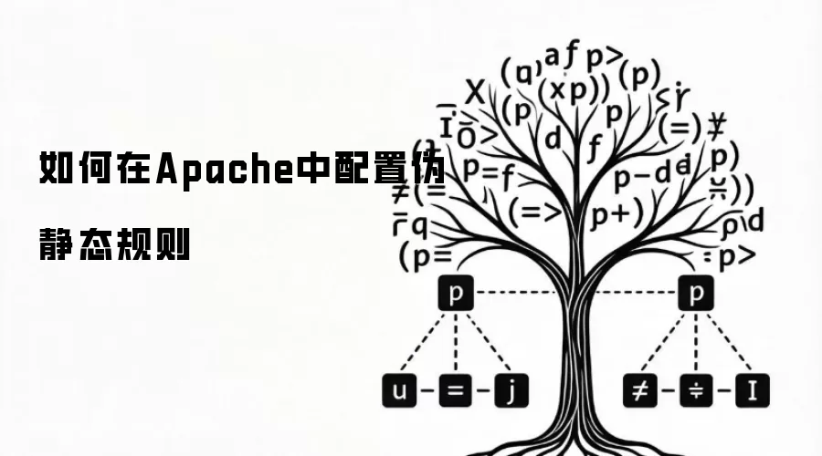 如何在Apache中配置伪静态规则