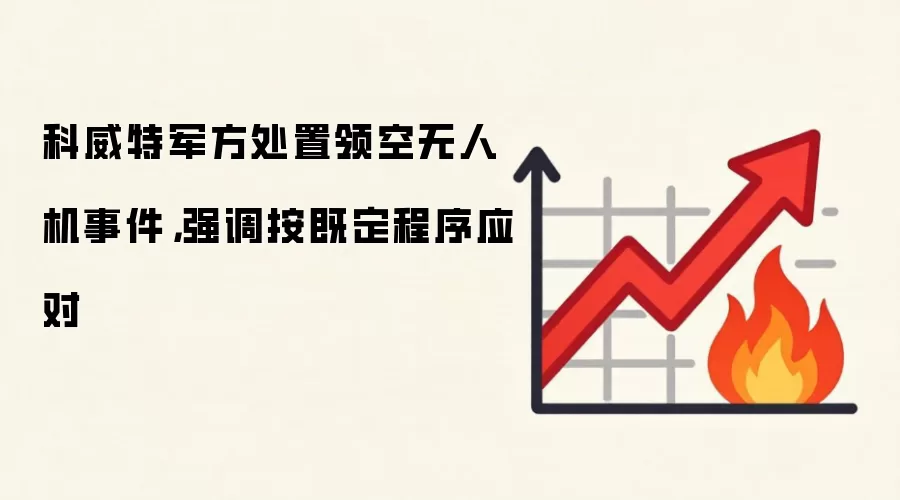 科威特军方处置领空无人机事件，强调按既定程序应对