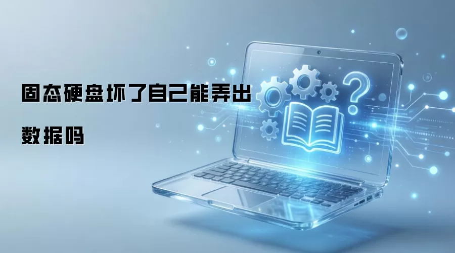固态硬盘坏了自己能弄出数据吗