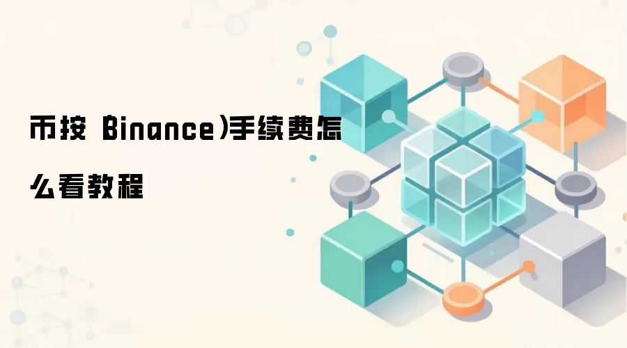 币按（Binance）手续费怎么看教程