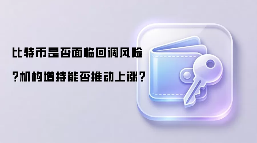 比特币是否面临回调风险？机构增持能否推动上涨？