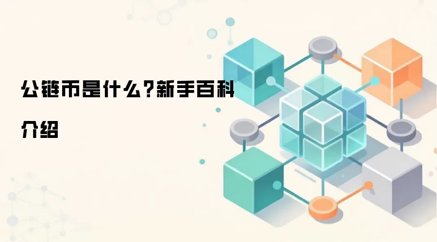 公链币是什么？新手百科介绍