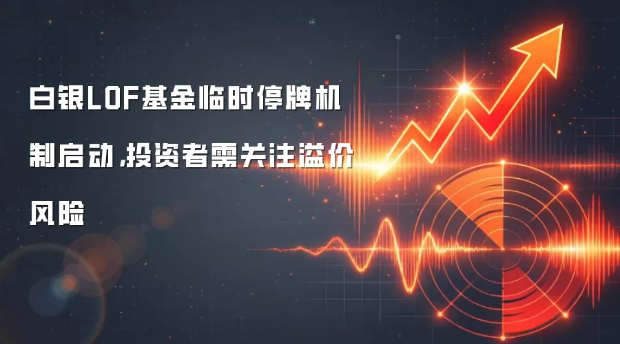 白银LOF基金临时停牌机制启动，投资者需关注溢价风险