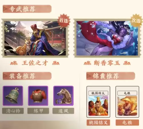 三国杀武将觉醒追击阵容推荐-新手追击阵容一览