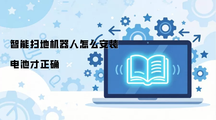 智能扫地机器人怎么安装电池才正确