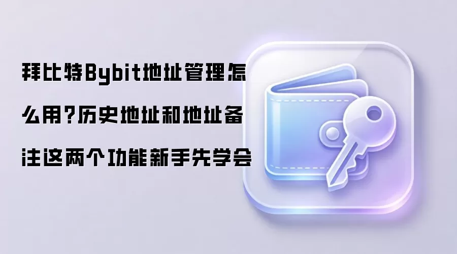 拜比特Bybit地址管理怎么用?历史地址和地址备注这两个功能新手先学会