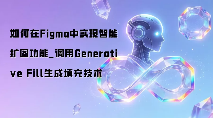 如何在Figma中实现智能扩图功能_调用Generative Fill生成填充技术