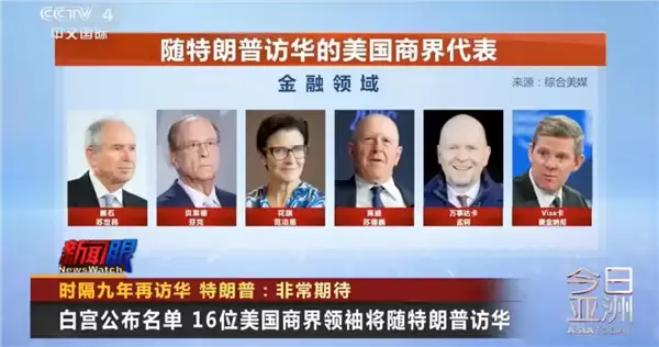 名单公布！16位美国商界领袖随特朗普访华：库克、马斯克在内 黄仁勋无缘