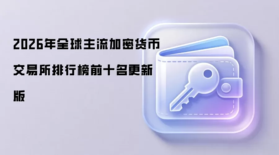 2026年全球主流加密货币交易所排行榜前十名更新版