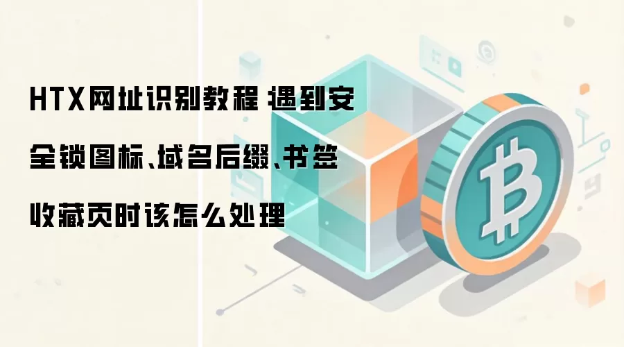 HTX网址识别教程：遇到安全锁图标、域名后缀、书签收藏页时该怎么处理