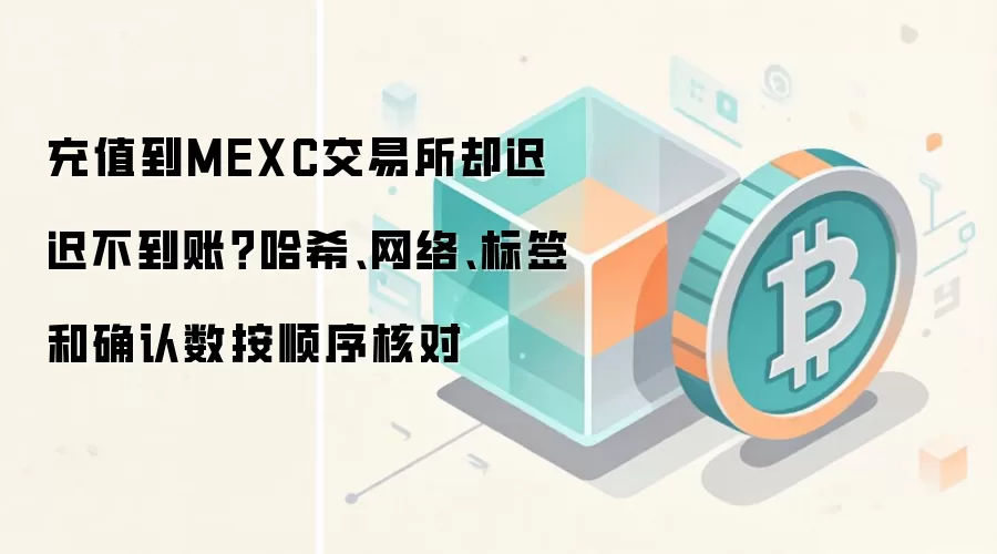 充值到MEXC交易所却迟迟不到账？哈希、网络、标签和确认数按顺序核对