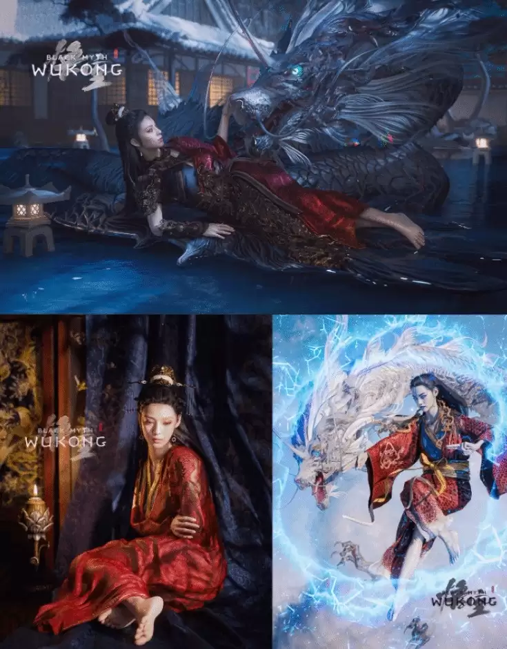 《黑神话:悟空》新3D美图 蜘蛛精姐妹太迷人了