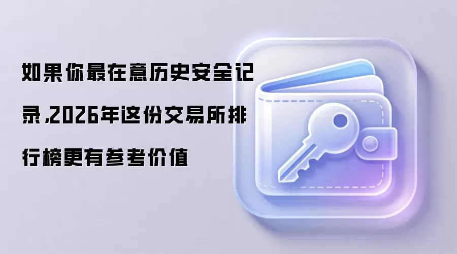 如果你最在意历史安全记录，2026年这份交易所排行榜更有参考价值