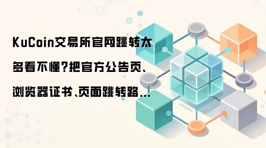 KuCoin交易所官网跳转验证与安全访问全流程示意图