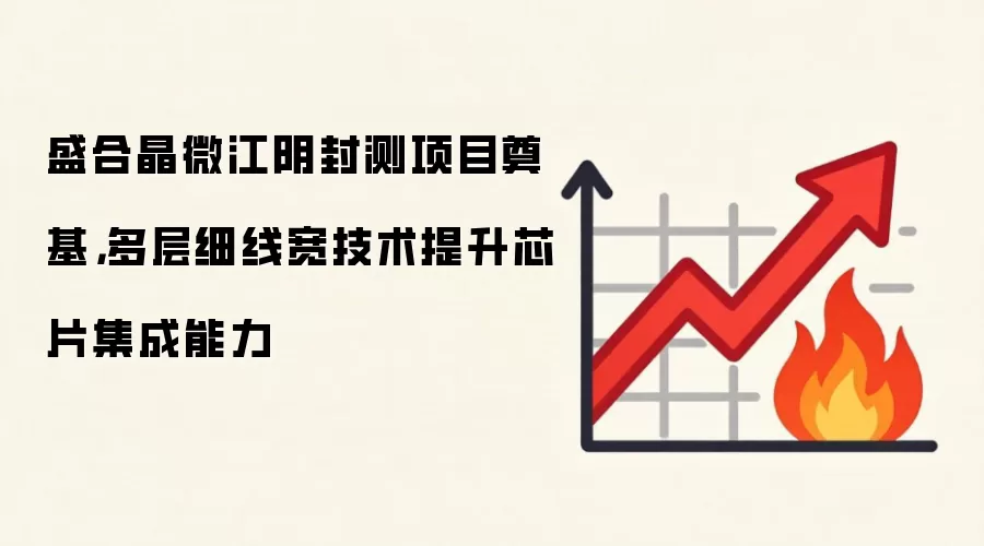 盛合晶微江阴封测项目奠基，多层细线宽技术提升芯片集成能力