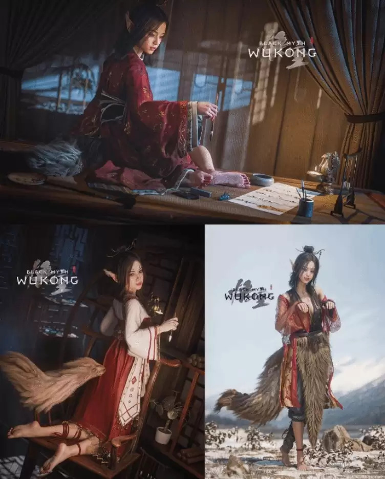 《黑神话:悟空》新3D美图 蜘蛛精姐妹太迷人了