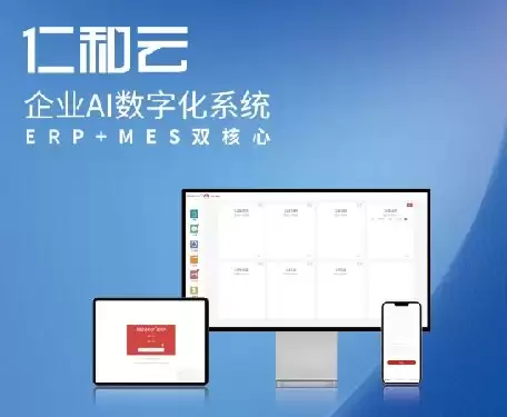 ERP、MES 品牌推荐介绍,仁和云企业 AI 数字系统