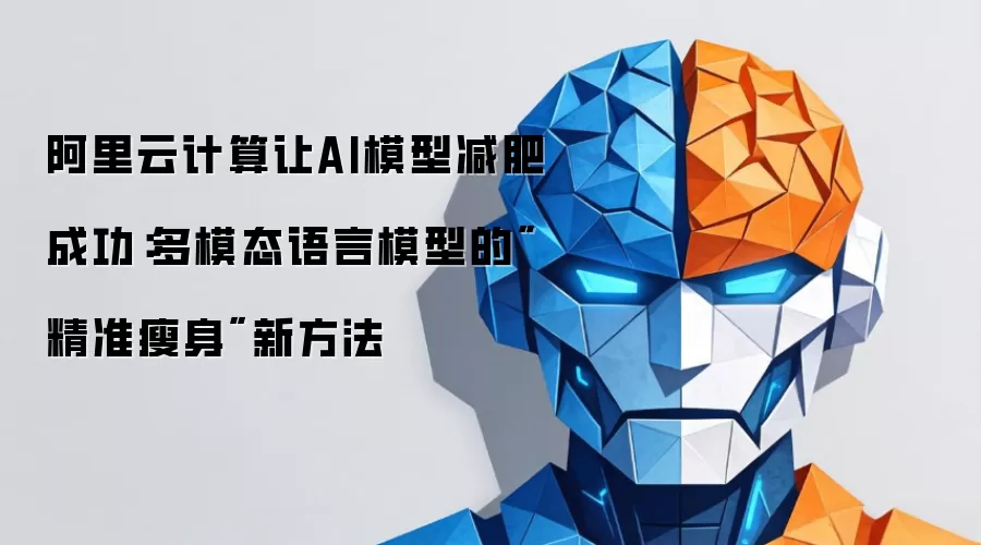 阿里云计算让AI模型减肥成功：多模态语言模型的