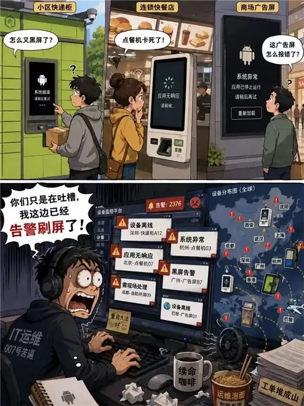 贝锐向日葵:部门就 3 人!如何运维全国上千台安卓自助机?
