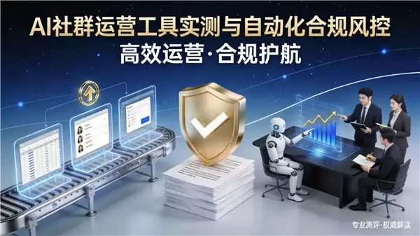 2026 AI 社群运营工具实测：自动化与合规风控选型指南