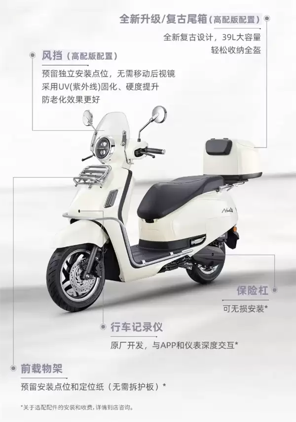 小姐姐坐骑换新了 2026款新大洲本田NS125LA上市:9980元起