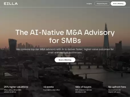 Eilla AI 人工智能内容生成助手界面示意