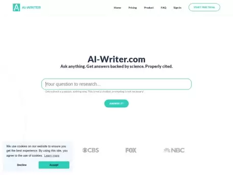 AI-Writer-AI-Writer是最准确的内容生成