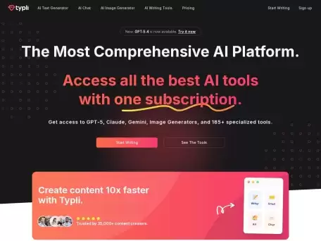 Typli-可用于谷歌表格